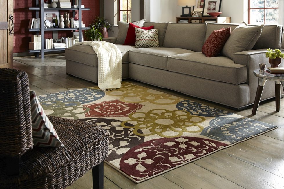 Anton rug, Kohl's rug, medallion rug, multicolored rug, casual medallion rug, mohawk rug, mohawk home 