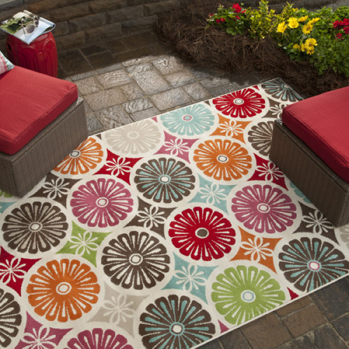 Penny Loafer Cream Indoor.Outdoor, outdoor rug, indoor/outdoor rug, patio design