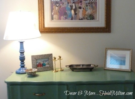 vintage desk, refurbished furniture, DIY project, fresh coat of paint