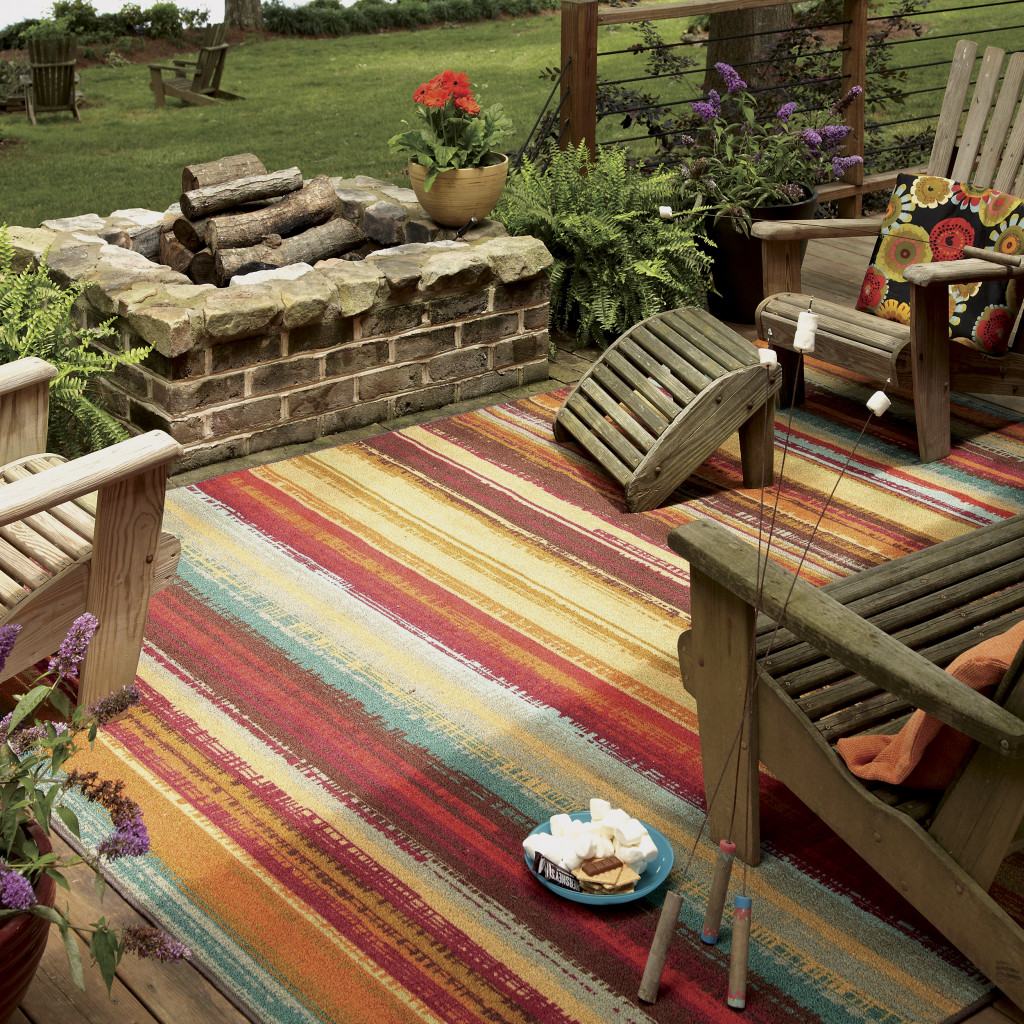 Avenue Stripe Outdoor Rug v2 11741 416, outdoor rug, amazon rug, stripe outdoor rug, mohawk rug