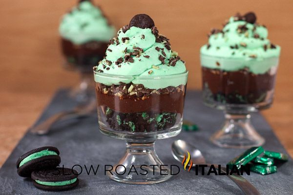 Labor Day, Holiday recipe, Pinterest Inspiration, Dessert, Chocolate Oreo Mint Trifle