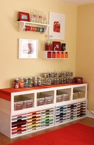Organization is important, Inspiring craft space ideas, Pinterest inspiration for inspiring craft spaces, Ideas for creating a great craft room 