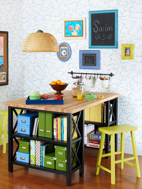 You need a spacious surface, Inspiring craft space ideas, Pinterest inspiration for inspiring craft spaces, Ideas for creating a great craft room 