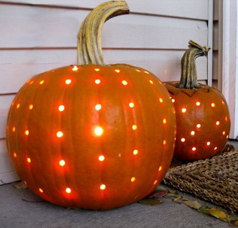 Martha Stewart, pumpkin decorating, pumpkin carving alternative, stylish pumpkin fall decor
