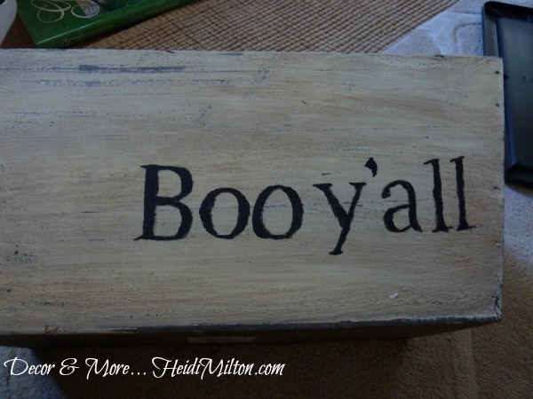 typography planter, DIY painted planter, seasonal craft project, DIY fall decor, How-to project