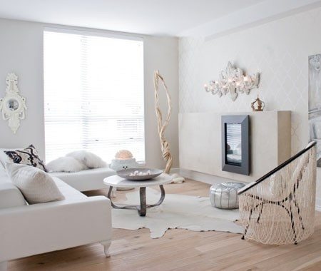 color showcase, winter whites, different shades of white, white home decor, mixed textured and layers