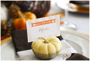 Paisley Petal Events, give thanks, special touches, thanksgiving decor