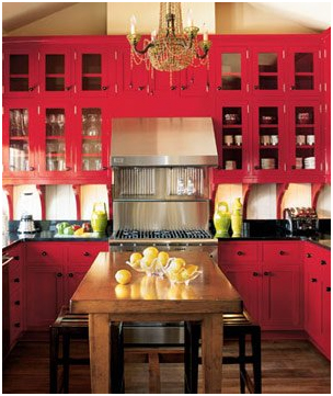 Real Simple, Reds, Color Showcase, Bold Color, Red Decor, Kitchen Style