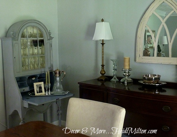 Dining Room reveal  -  - Decore & More - design on a budget - before & after - dining room makeover - Mohawk Homescapes