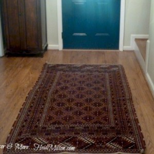 foyer toward door - 5 Ways to use Antiques - Antique Accents - Heidi Milton - Mohawk Homescapes