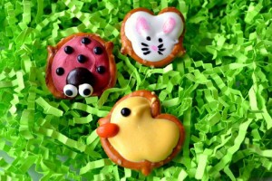 stoplookingetcookin.com - lady bug duck pretzles - spring treats - spring recipes - Christina Holt - Mohawk Homescapes