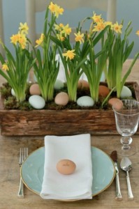 Ciao New Port Beach - Easter Table Setting - Easter ideas - Tablescaping - Mohawk Homescapes