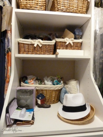 closet left after - 3 tips to organize - organize closet - Mohawk Homescapes - Heidi Milton - how-to