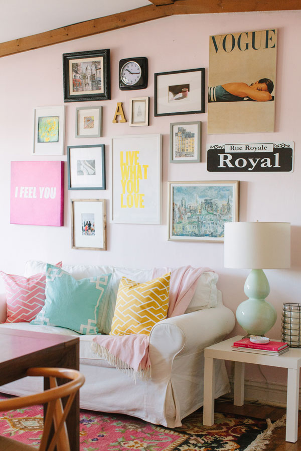 Live Creating Yourself Blog - soft accents - pretty pastels - Mohawk Homespaces