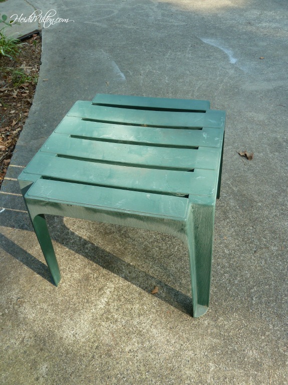 repaint furniture - DIY Patio Refresh - Heidi Milton - Mohawk Homescapes