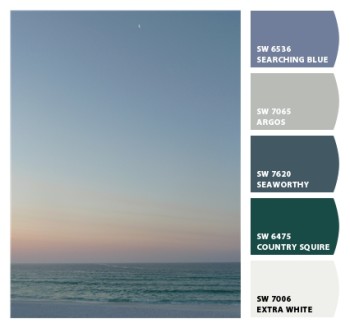 Destin sunrise paint colors