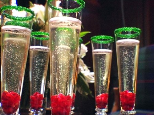 Mohawk Homescapes- New Year's Champagne cocktails - Reindeer Bubbles Champagne - hgtv.com