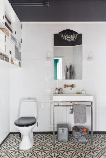 Bathroom with Moroccan tile, www.myscandinavianhome.blogspot.se