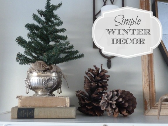 Simple winter decor - Heidi Milton - Mohawk Homescapes
