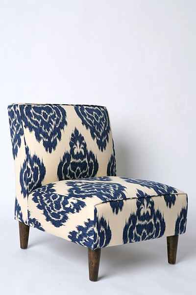 Urban Outfitters Indigo Ikat Chair