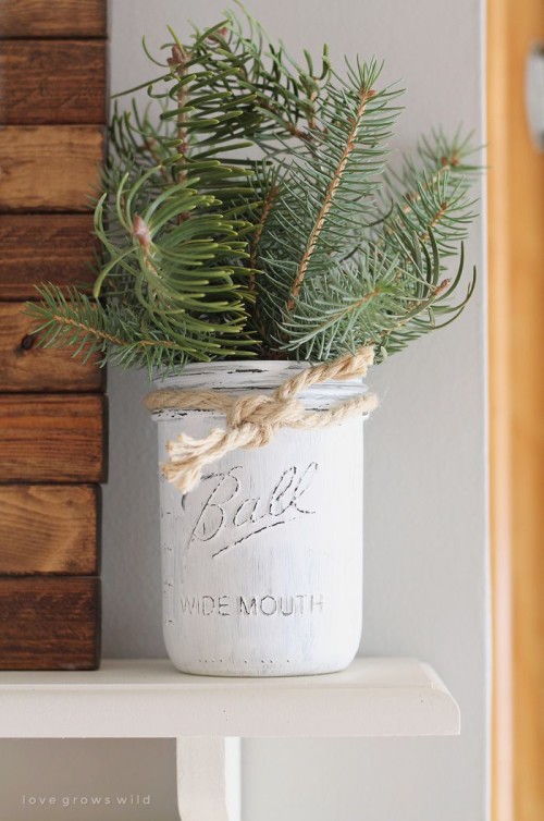 lovegrowswild.com - Simple winter decor - Heidi Milton - Mohawk Homescapes