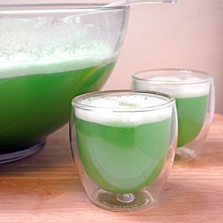 green punch - hostthetoast.com - Treats & Sweets to Celebrate St. Paddy’s - Mohawk Homescapes