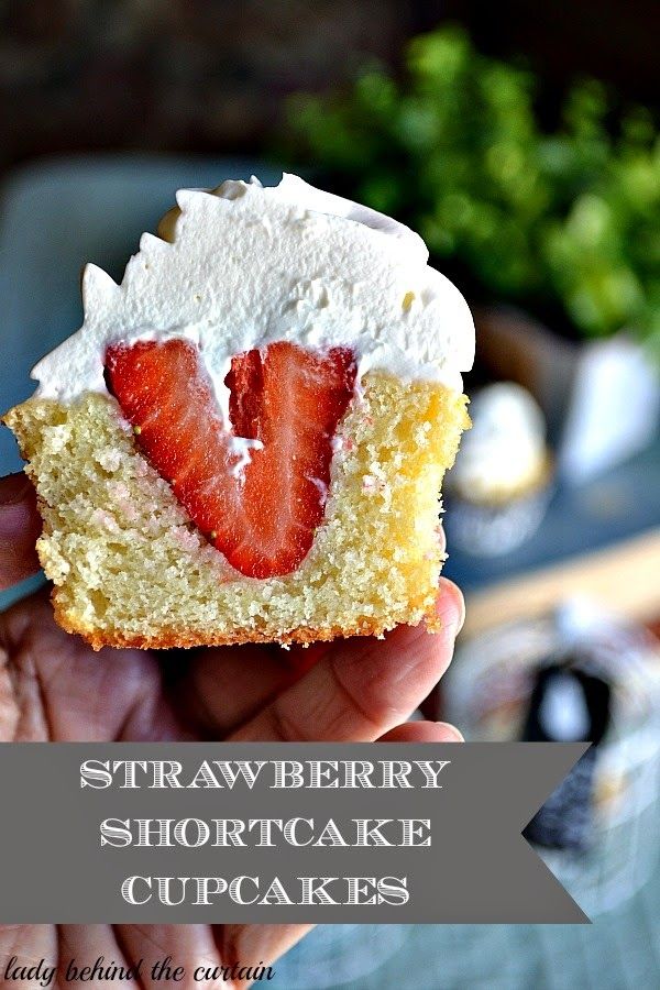 Strawberry shortcake cupcake recipe