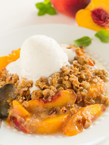 cookingclassy.com - savory fruit dishes - Mohawk Homescapes - peach crisp