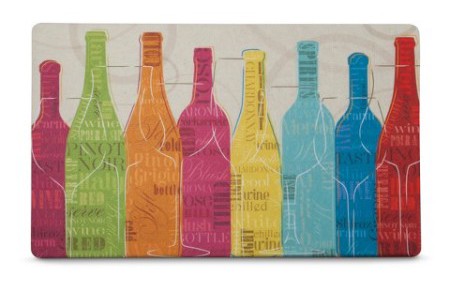 Mohawk Home Wine Bottle Kitchen Comfort Mat available at Target  
