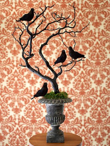 spooky chic - halloween - non-scary decor - mohawk homescapes - BHG.com