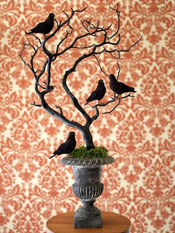 spooky chic - halloween - non-scary decor - mohawk homescapes - BHG.com