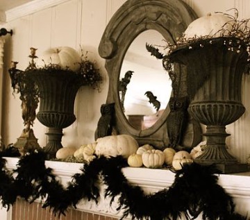 French Country Decor - spooky chic - halloween - non-scary decor - mohawk homescapes