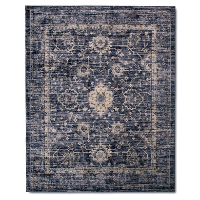 The Industrial Shop Vintage Distressed Area Rug at Target - vintage home decor ideas on a budget - Mohawk Homescapes