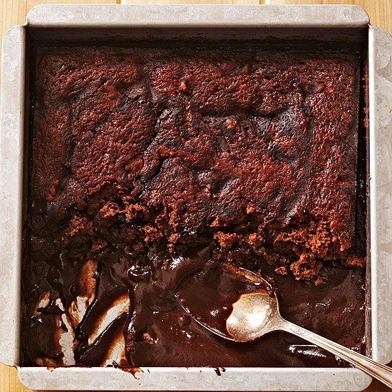 12 easy holiday treats - easy baking - Mohawk Home - Heidi Milton - brownie pudding cake - bhg.com