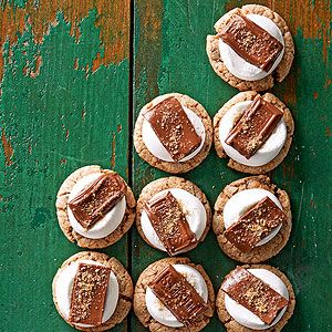 12 easy holiday treats - easy baking - Mohawk Home - Heidi Milton - soft smore cookies - bhg.com