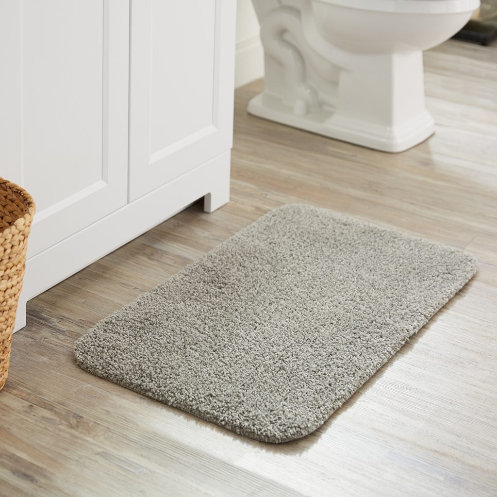 Gray Bath Mat from Mohawk Home Bath Basics