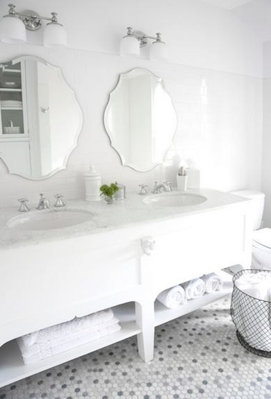 bathroom decor trends - 2016 - statement mirrors - bobvila - Mohawk Home