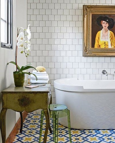 bathroom decor trends - 2016 - vintage style - apartmenttherapy - Mohawk Home