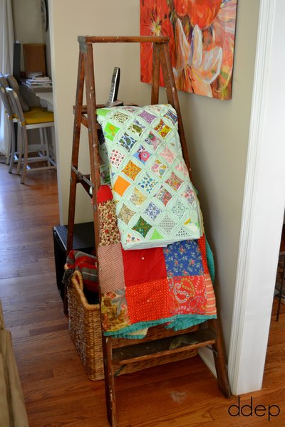 quilts-on-ladder-cozy-throws-Mohawk-Homescapes