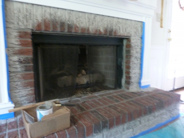 Easy Paint Project | Paint Fireplace | Heidi Milton | Mohawk Homescapes 