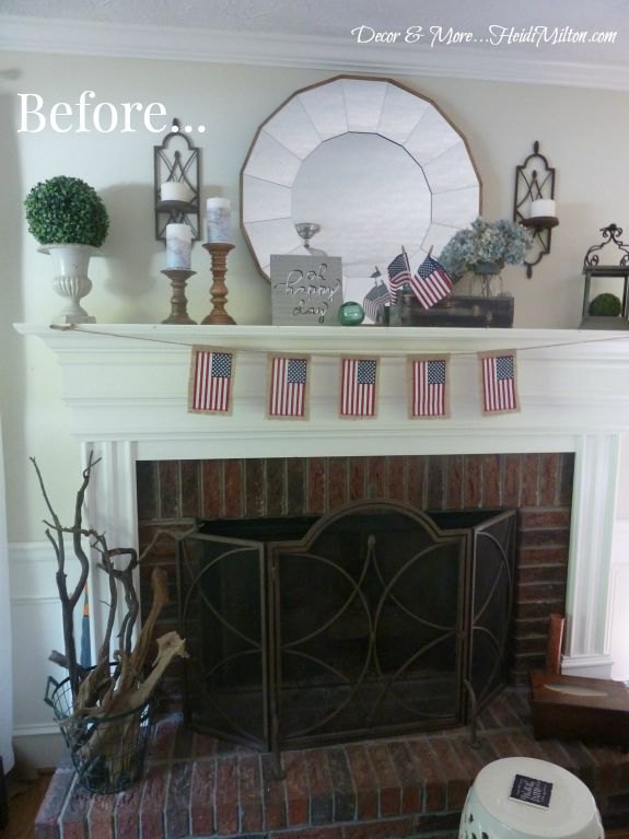 Easy Paint Project | Paint Fireplace | Heidi Milton | Mohawk Homescapes 