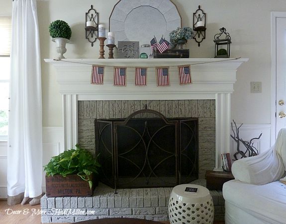Easy Paint Project | Paint Fireplace | Heidi Milton | Mohawk Homescapes 