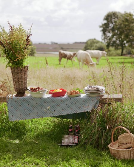 Dining Al Fresco - ideas - view - Mohawk Homespcaes - Heidi Milton - www.soderbergagentur.com