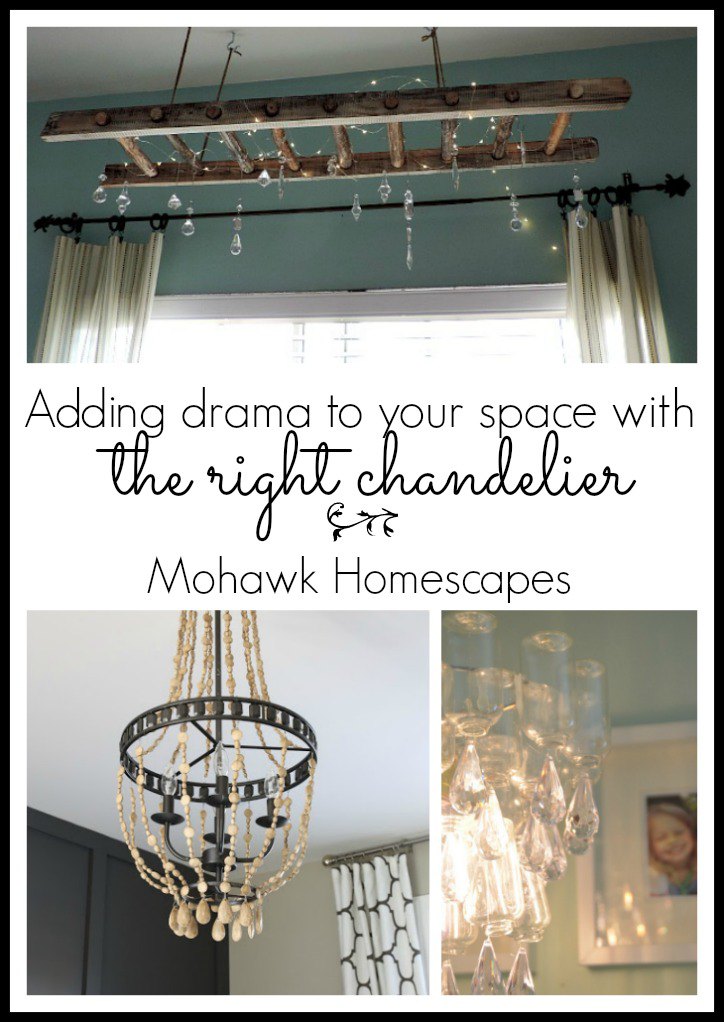 Adding Drama to Your Space with the Right Chandelier | Karen Cooper | Dogs Don't Eat Pizza | Mohawk Homescapes