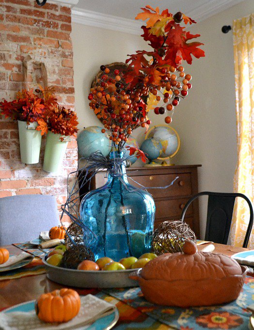 Inexpensive Easy Fall Decorating Ideas | Karen Cooper | Dogs Don't Eat Pizza | Mohawk Homescapes