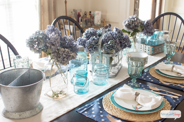 The Antiquer's Tablescape | Karen Cooper | Dogs Don't Eat Pizza | Atta Girl Says | Mohawk Homescapes