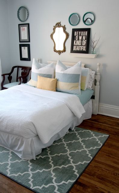 create a cozy guest room - Tips - Mohawk Home Rug - Keep it Beautiful Designs - Heidi Milton