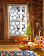 kid-friendly crafts winter break - Mohawk Home - coffee filter snowflakes - Mom.me