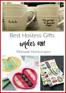 Best Hostess Gifts Under $20 | Karen Cooper | Dogs Don't Eat Pizza | Mohawk Homescapes