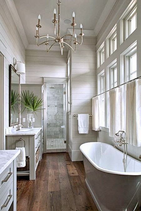 glam up a tired bathroom - Heidi Milton - ideas to add glam - statement lighting - Entirely Eventful Day